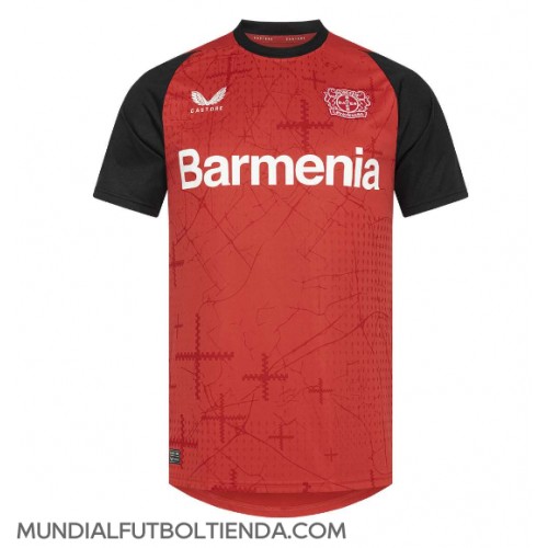 Camiseta Bayer Leverkusen Primera Equipación Replica 2024-25 mangas cortas